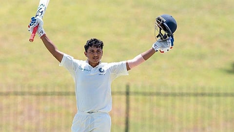 Pavan Shah double century in ranji trophy 2022