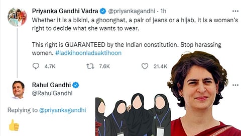 Hijab Controversy: Priyanka Gandhi Trolled After her Tweet And Bikini Is Trending