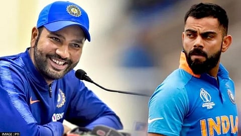 rohit sharma adderssed media on virat kohli performance.