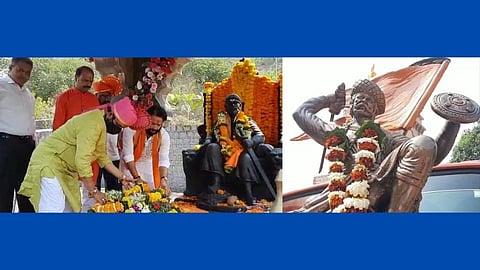 नरवीर तानाजी मालुसरे पुण्यतिथी सोहळ्यात चित्ररथांचे खास आकर्षण