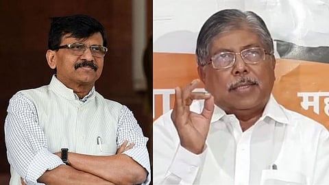Sanjay Raut and Chandrakant Patil