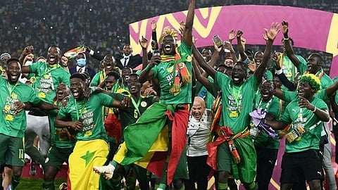 Senegal team wins africa cup of nations