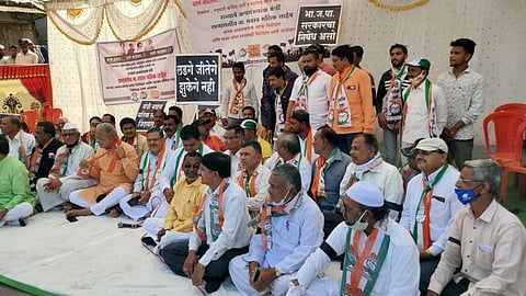 महाविकास आघाडीचे आंदोलन, नंदुरबार