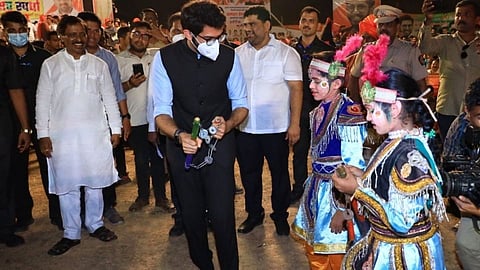 Aditya Thackeray in Shigmotsav