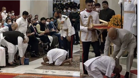 125 years old Yoga guru Swami Sivananda receives Padma Shri award