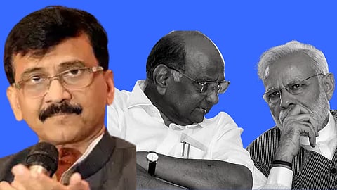 "Does Modi agree that young politicians are targeting Pawar?" - Raut's question