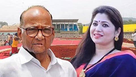 sharad pawar & deepali sayeed News, Maharashtra Kesari latest Marathi news, Maharashtra Kesari News