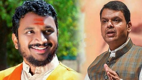 amol mitkari & devendra fadnavis