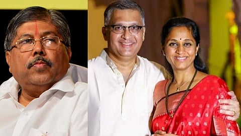 Sadanand Sule Slams Chandrakant Patil, Supriya Sule News, Chandrakant Patil News, Sadanand Sule News