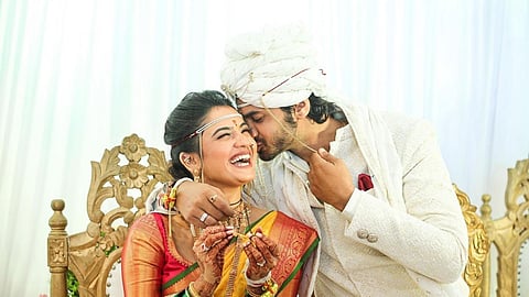 Actress Hruta Durgule