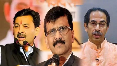 sambhajiraje chhatrapati and sanjay raut & uddhav thackeray