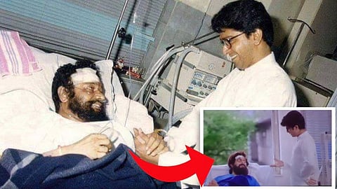 dharamveer movie of late shivsena leader anand dighe in controversy by mns see viral video tweet by ameya khopkar