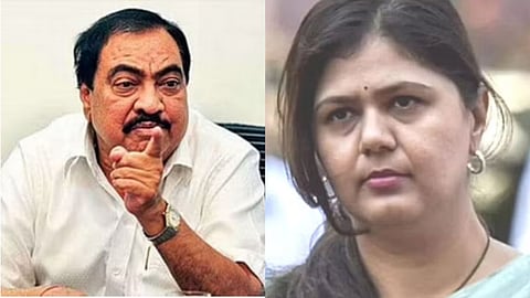 Ekanath khadse and Pankaja Munde