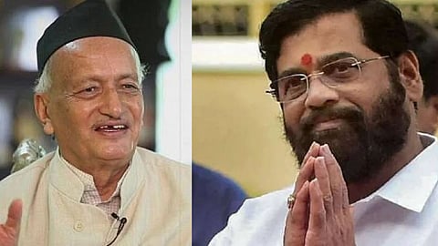 Bhagat Singh Koshyari And eknath Shinde