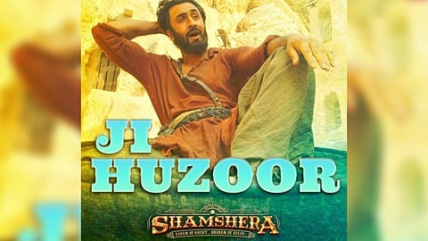 first songs 'ji huzoor' of the film Shamshera