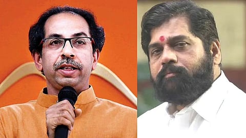 uddhav Thackeray and eknath shinde