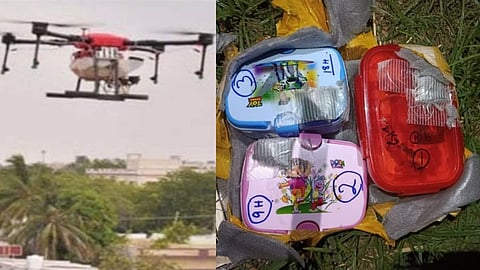 Attempts to smuggle explosives by drone