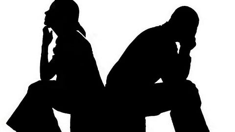 Wife-Husband divorce (file photo)