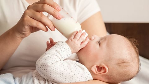 New born baby care, Vomiting in babies after feeding