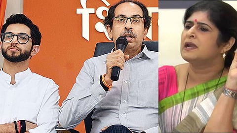 Aditya Thackeray, uddhav Thackeray and shalini Thackeray