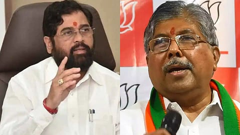 Chandrakant Patil, Eknath Shinde