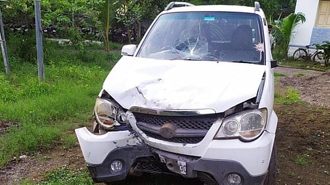 car accident in parbhani