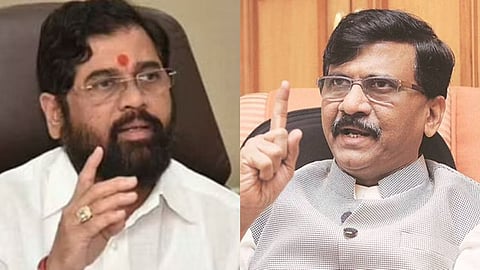 Eknath Shinde And sanjay raut