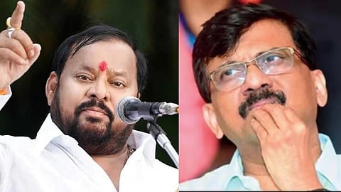 Shahajibapu Patil vs Sanjay Raut