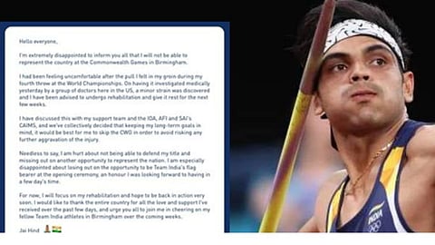 Neeraj Chopra, Common Wealth Games 2022, Birmingham