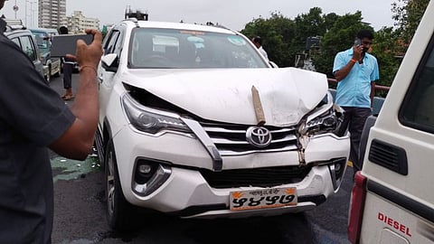 Shiv Sena MLA Bharat Gogavale's Car Accident, Shiv Sena Latest News Update, Bharat Gogavale News Update, Eknath Shinde Latest News