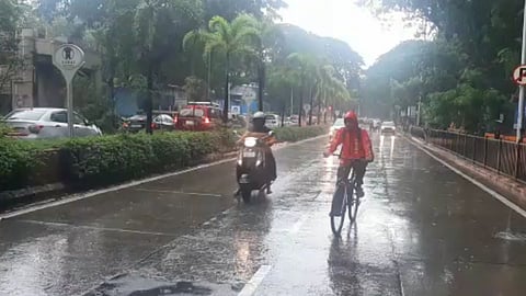 Heavy rainfall in mumbai
