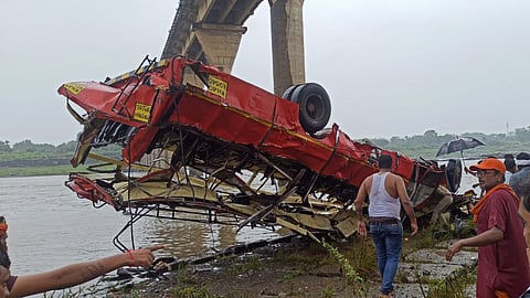 Indore Amalner Bus Accident