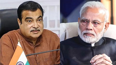 Nitin Gadkari And PM modi