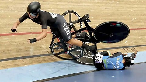 cyclist Meenakshi, common wealth games 2022, india at common wealth games 2022, barmingham