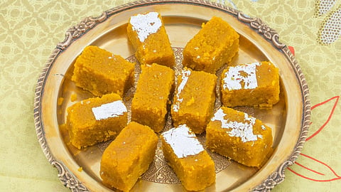 Besan barfi, Food, Recipe, Rakshabandhan special recipe