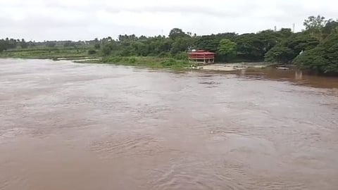 sangli krishna river over flooded