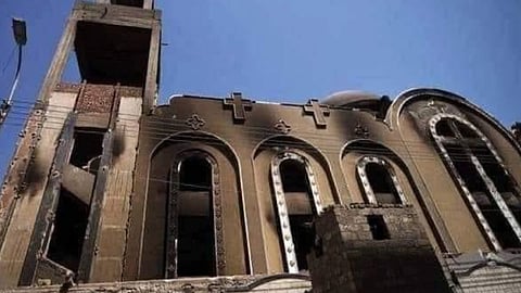Egyptian Church Fire