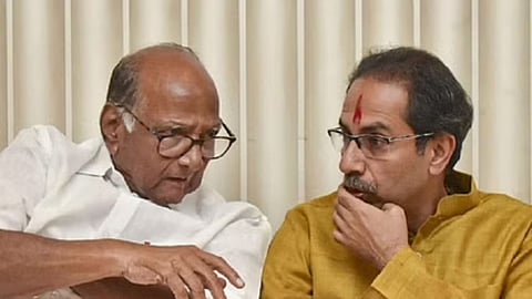 Sharad Pawar and uddhav thackeray File photo