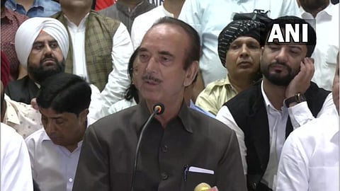Ghulam Nabi Azad Announce New Democratic Azad Party in Jammu kashmir