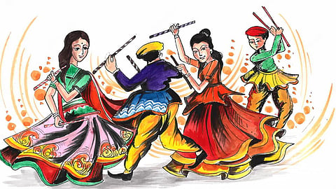 Akola , Garba , Dandiya Rass , Police
