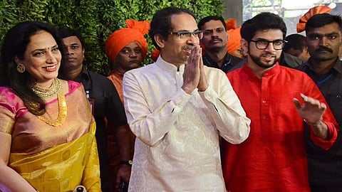 Uddhav Thackeray, Aaditya Thackeray, Rashmi Thackeray