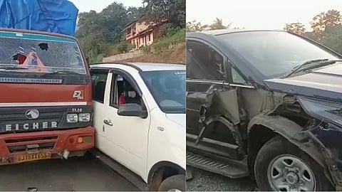 Accident on Mumbai-goa highway