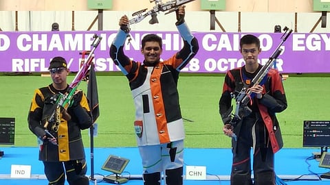 Rudraksh Patil won Gold Medal