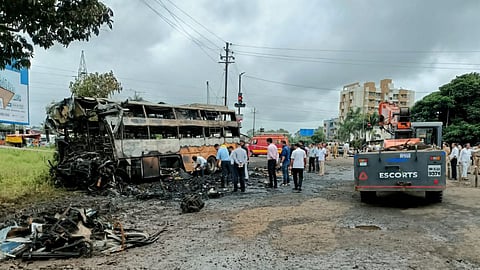 Nashik , Nashik Accident , Nashik Bus Accident