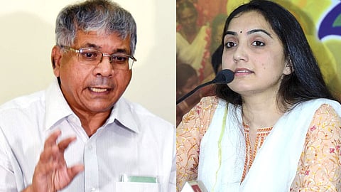 Prakash Ambedkar And Nupur Sharma
