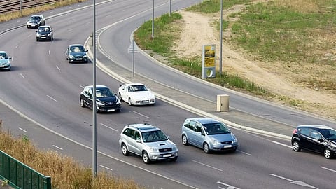 car driving