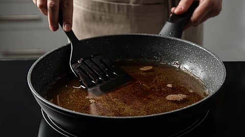 Remaining Oil Of Fried Food
