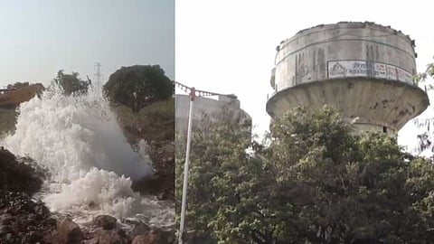 Aurangabad Pipeline Broke