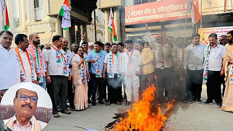 NCP Agitation Against Abdul Sattar
