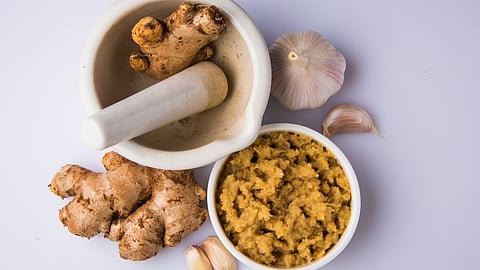 Garlic And Ginger Paste